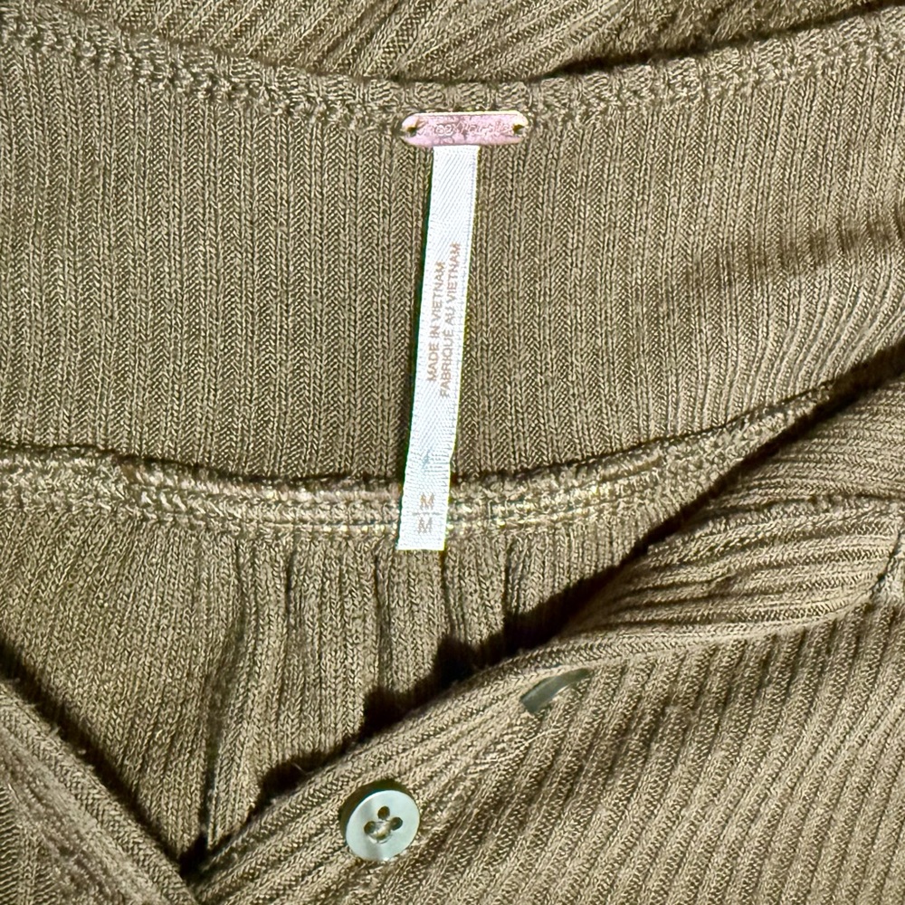Free People Leo Henley Long Sleeve Top - Picture 4 of 6